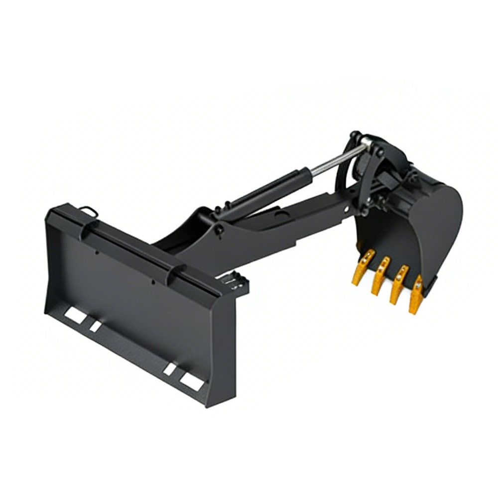 Big arm backhoe